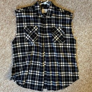 SOLD ❌❌ FOG X PacSun Sleeveless Flannel